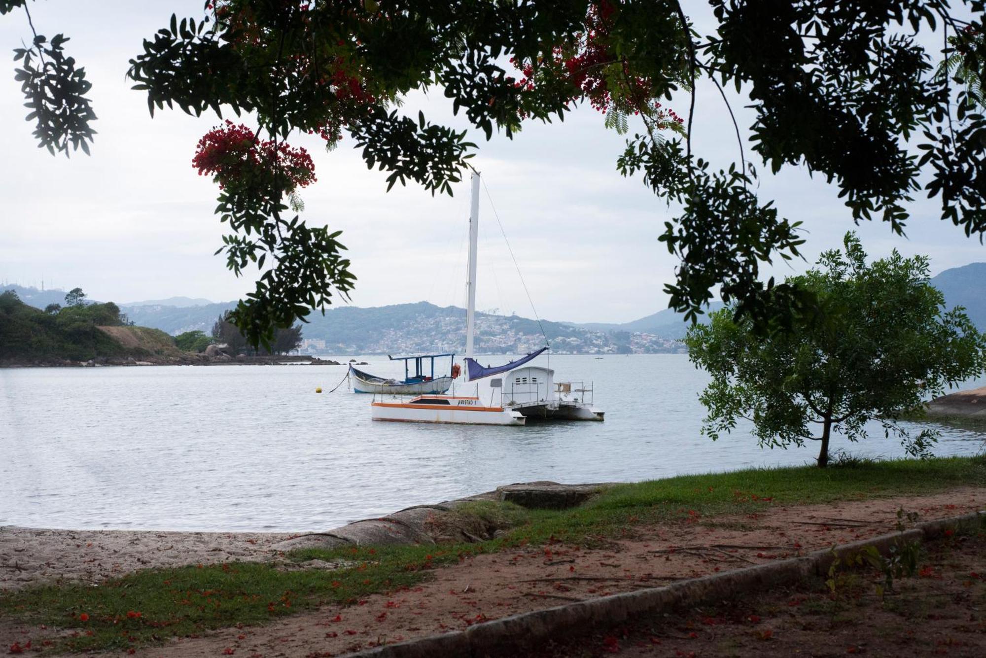 شقة Vista Mar Na Via Gastronomica Coqueiros Coq2 Florianópolis المظهر الخارجي الصورة