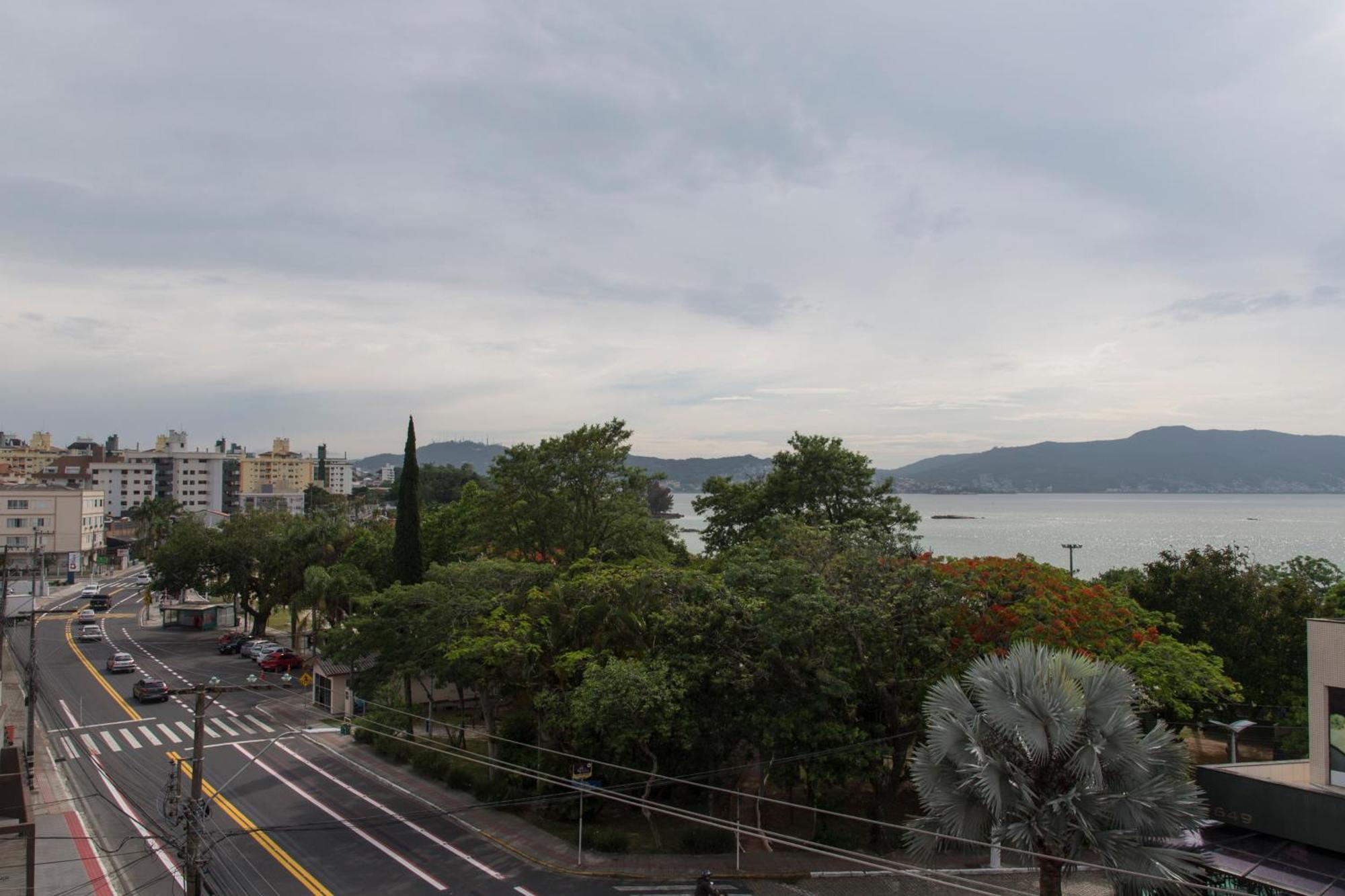 شقة Vista Mar Na Via Gastronomica Coqueiros Coq2 Florianópolis المظهر الخارجي الصورة